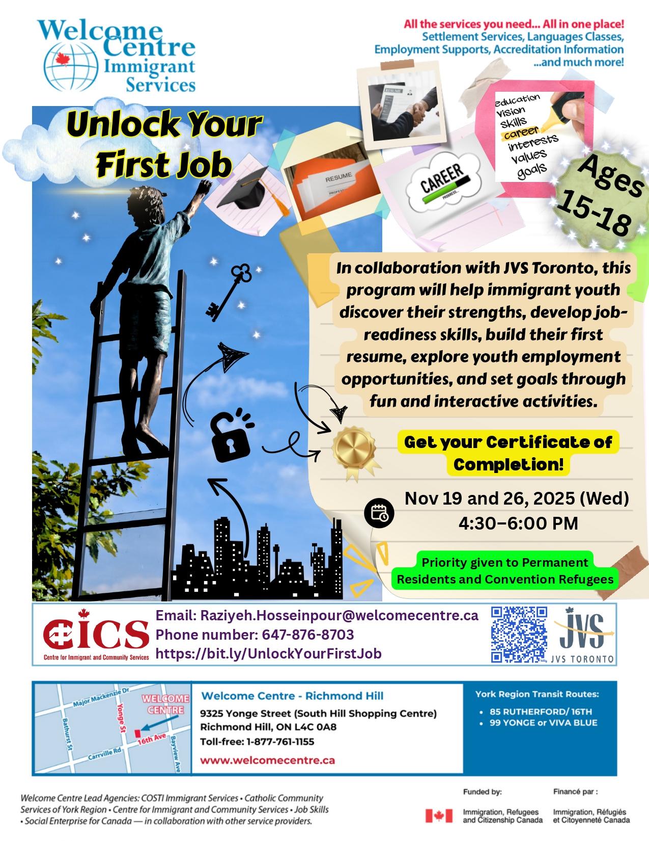 Unlock You First Job